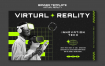 11款时尚VR虚拟科技海报PSD格式