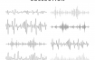 38款音乐声波线条立体声音波形均衡器曲线音量显示背景AI矢量设计素材
