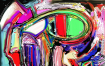 24款毕加索风格现代设计立体主义油画彩色抽象派涂鸦艺术eps矢量素材