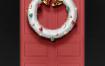 7款3D可爱老人老人圣诞节平安夜礼物树帽球雪花新年海报PSD设计素材