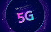18款5G网络移动光纤上网手机互联区块科技渐变AI矢量海报背景设计