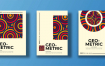 9款时尚孟菲斯抽象画册封面宣传单EPS格式