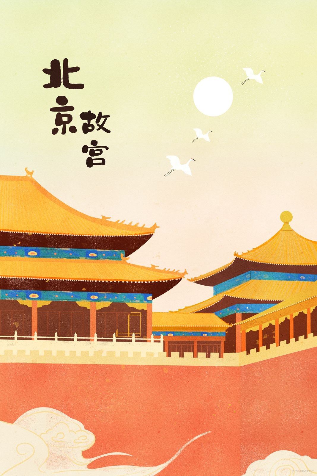 北京天坛|插画|创作习作|好吃滴都给我 - 原创作品 - 站酷 (ZCOOL)